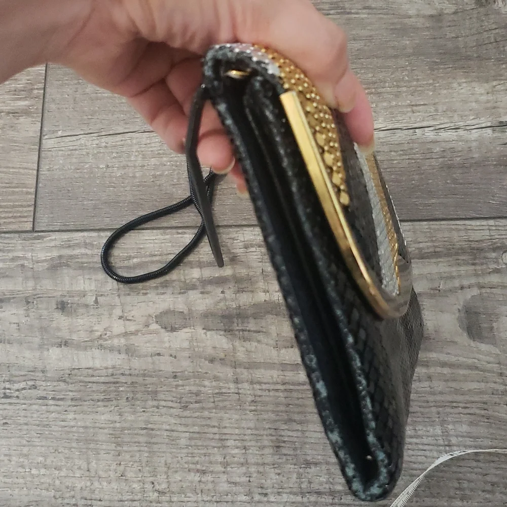Shiny Disco 3 Toned shoulder bag
